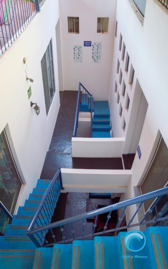 Hostal Azul Y Blanco Santa Cruz Huatulco Ngoại thất bức ảnh